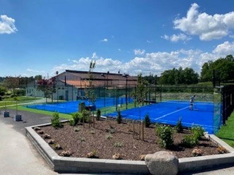 Padel på Troxhammar